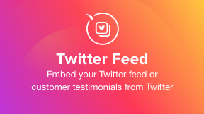 Twitter Feed小部件